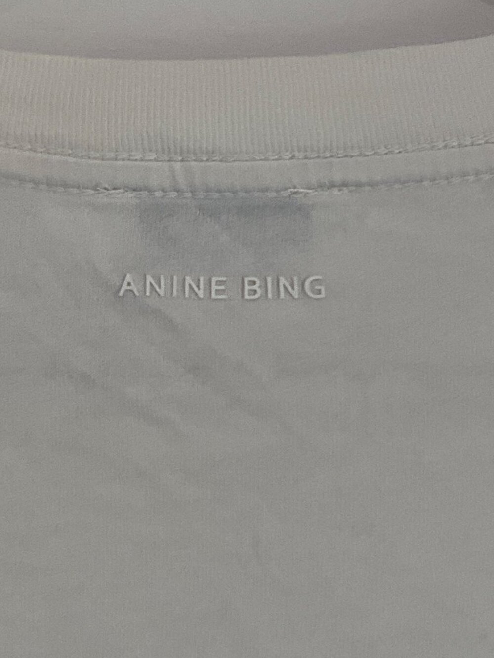 Anine Bing Wildflower Logo Tee XSmall Womens Short Sleeve Tshirt Top - Picture 8 of 16